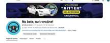 Vand canal de youtube cu 2700 de abonati