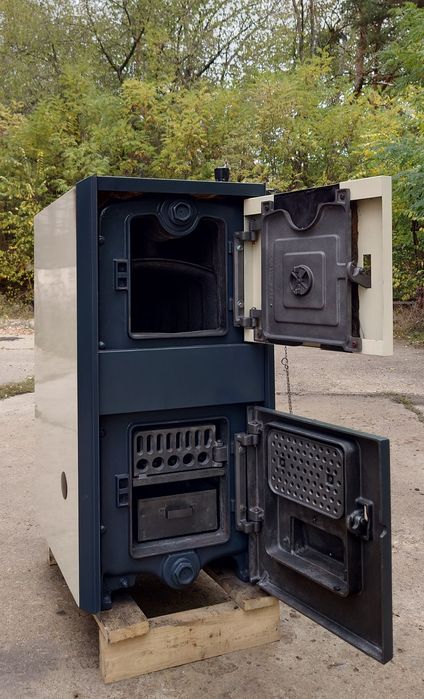 Чугунен котел на твърдо гориво Де Дитрих / De Dietrich 35 kW