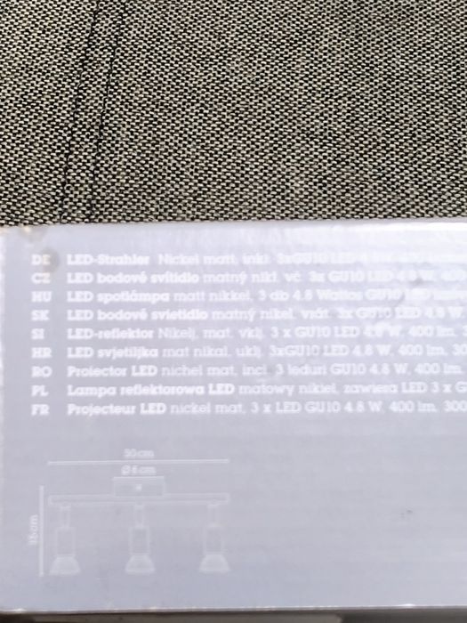 Vând corp iluminat cu led nou