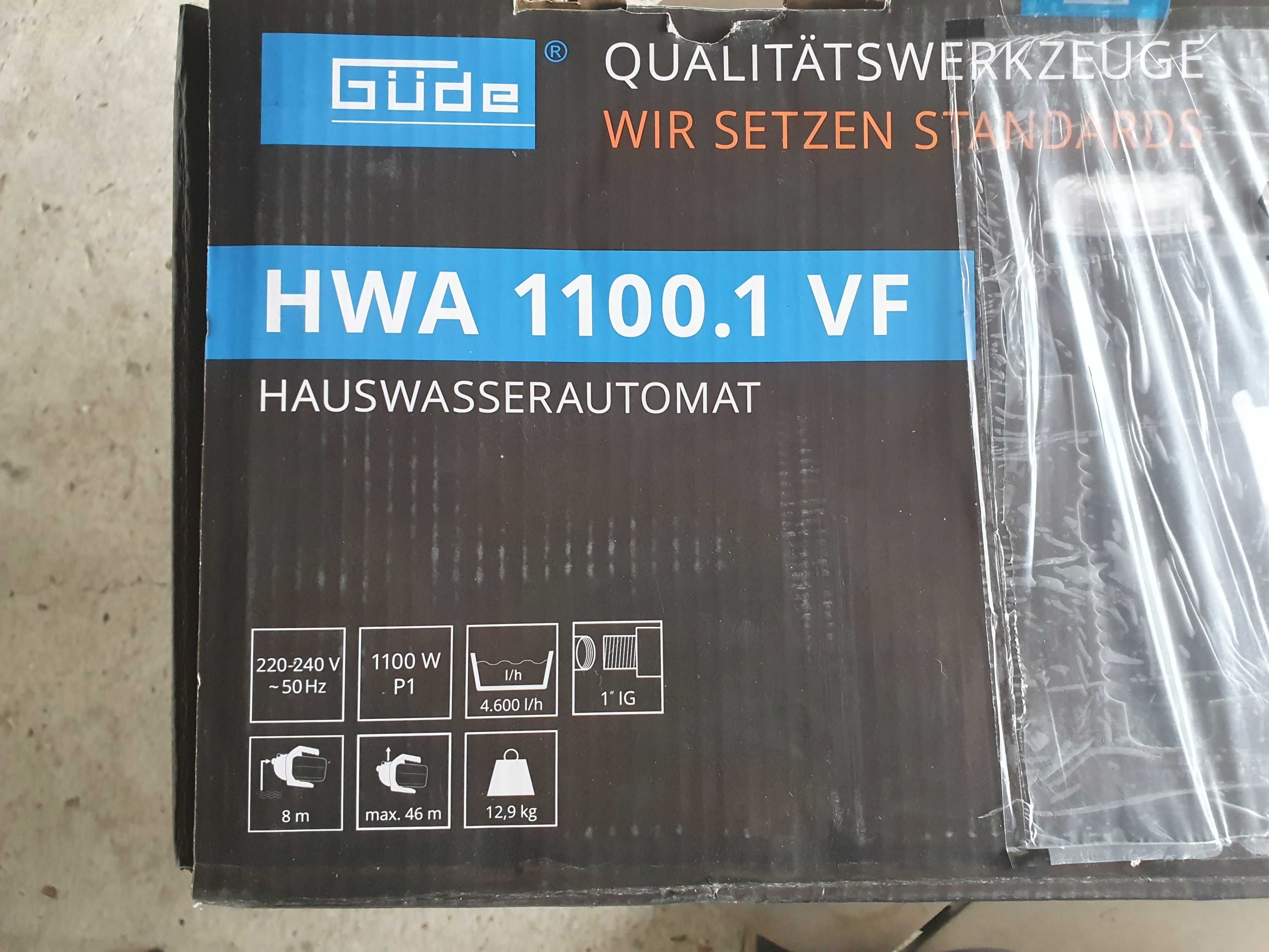 Автоматична градинска помпа за вода GUDE GP 1100.1 VF / Поливна помпа