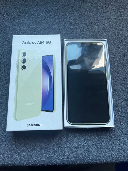 Samsung Galaxy A54 5G – Отлично състояние, с оригинални аксесоари
