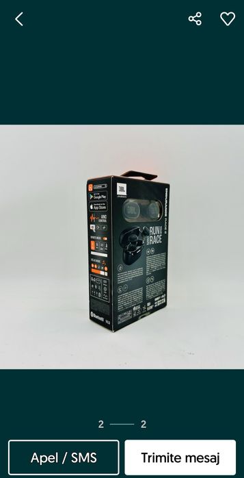 Casti jbl endurance race
