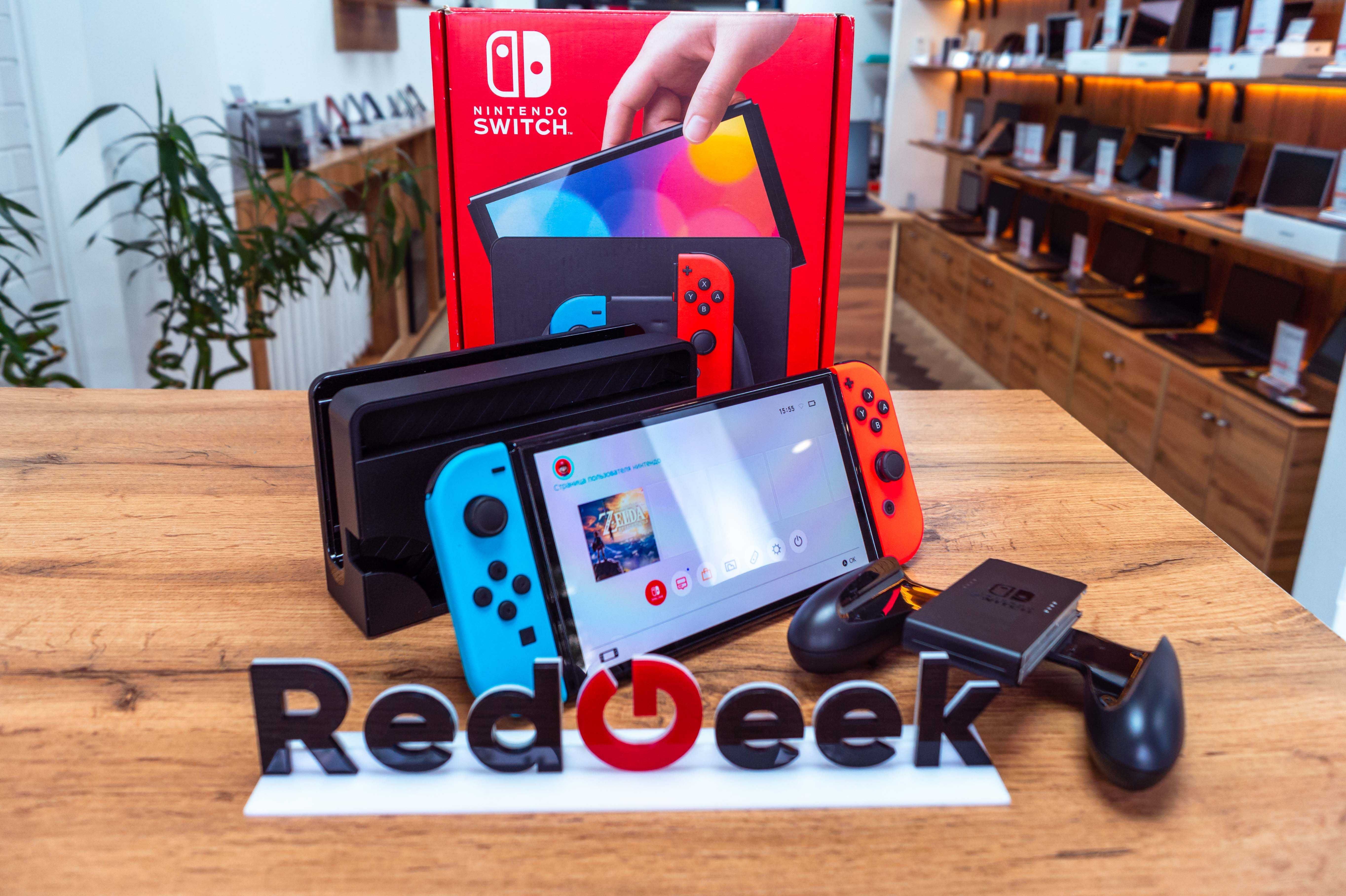 Nintendo switch oled |64gb |heg 001 | Магазин Red Geek