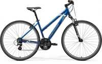 Bicicleta  MERIDA CROSSWAY 10-V dama albastru S (46L)