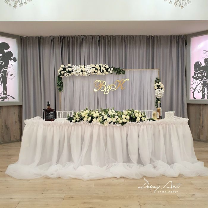 Украса за Сватба,Арка с цветя