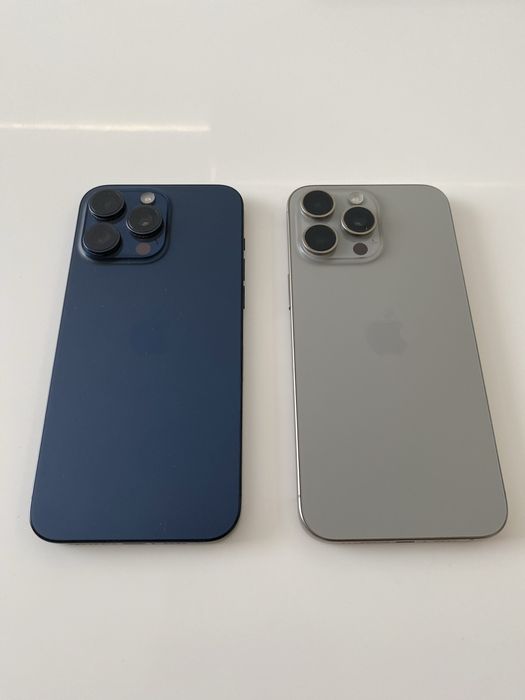 Продам 2 Iphone 15 pro max в идельном состояни 256 и 512
