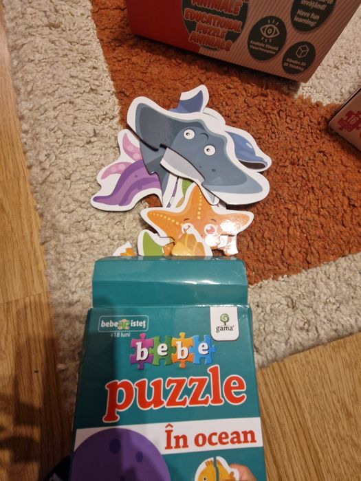 Vand set 3 puzzleuri copii mici