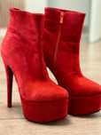 Botine cu toc si platforma
