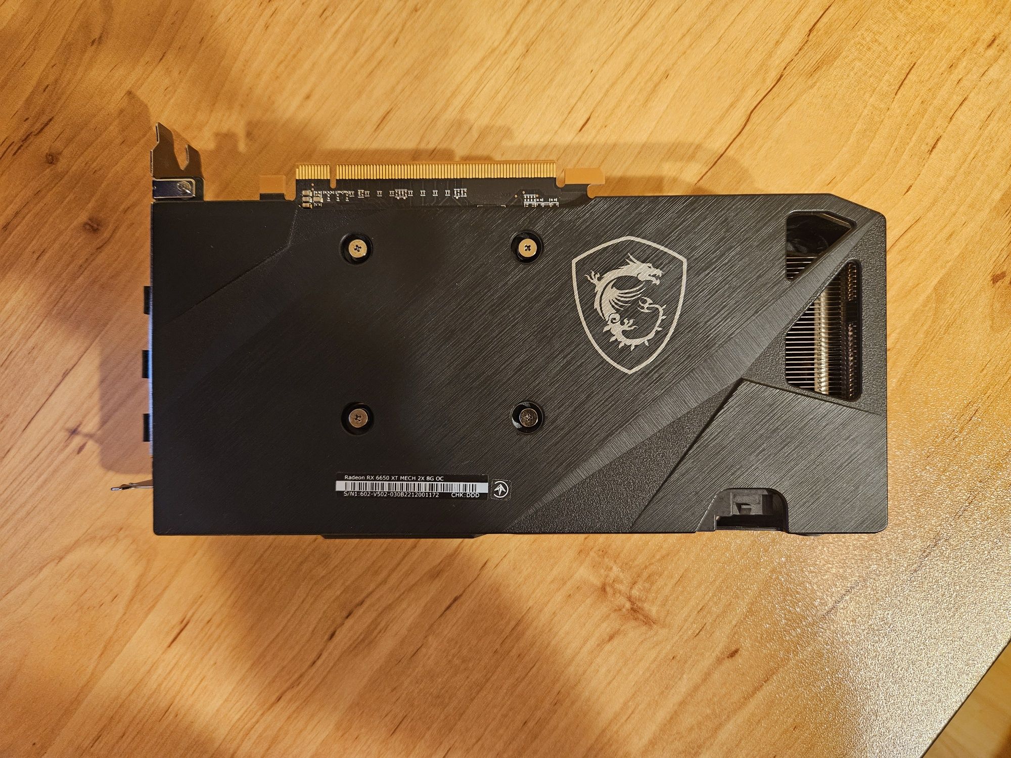 Видео карта MSI Radeon RX 6650 XT MECH 2X 8GB OC