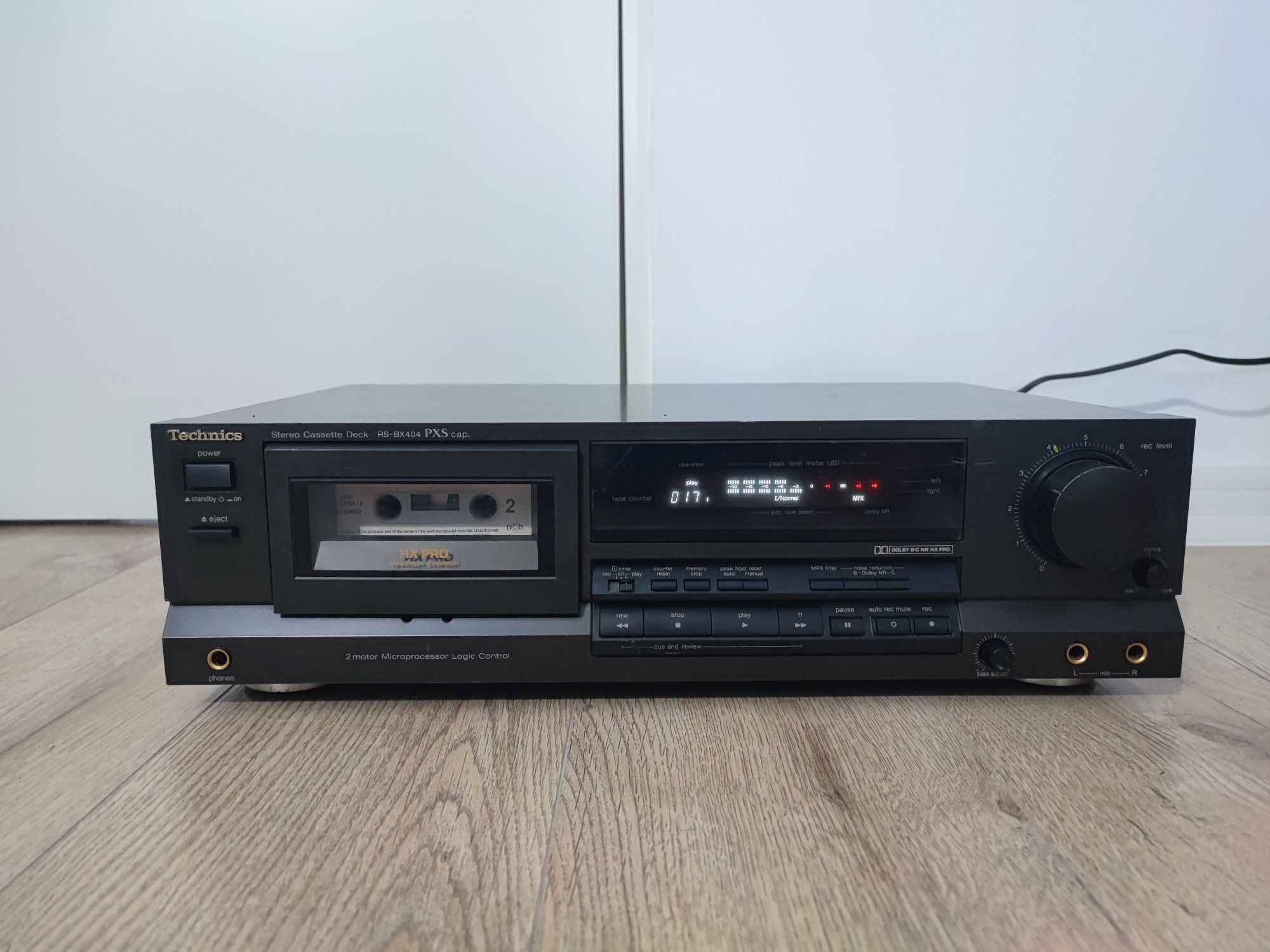 Deck Technics RS-BX404 PXS cap stereo cassette deck