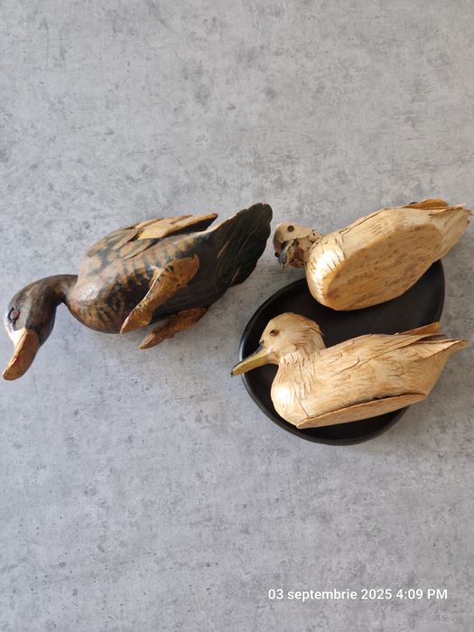 Măști africane,rățuște din lemn