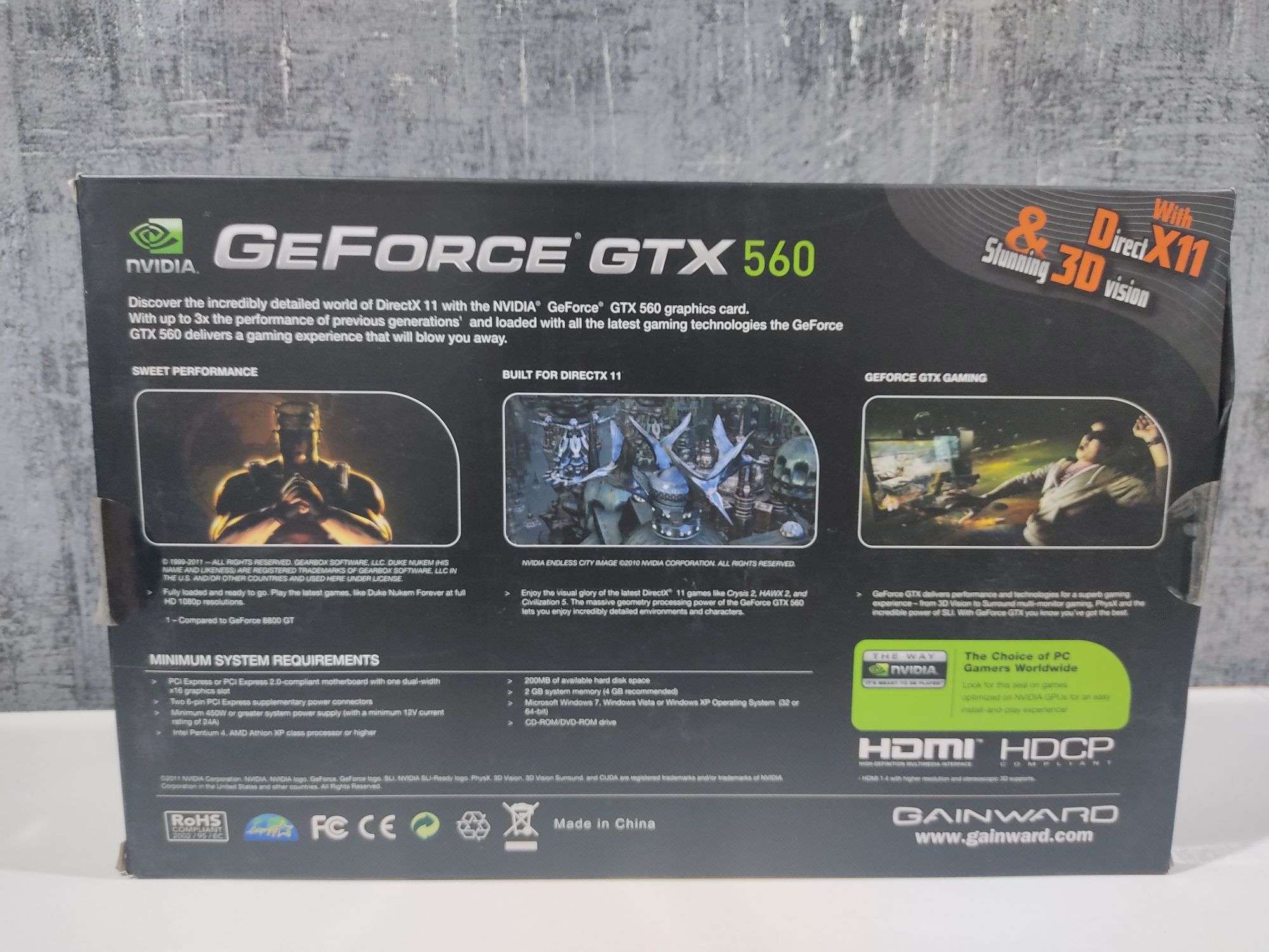 Видеокарта Nvidia GeForce GTX 560