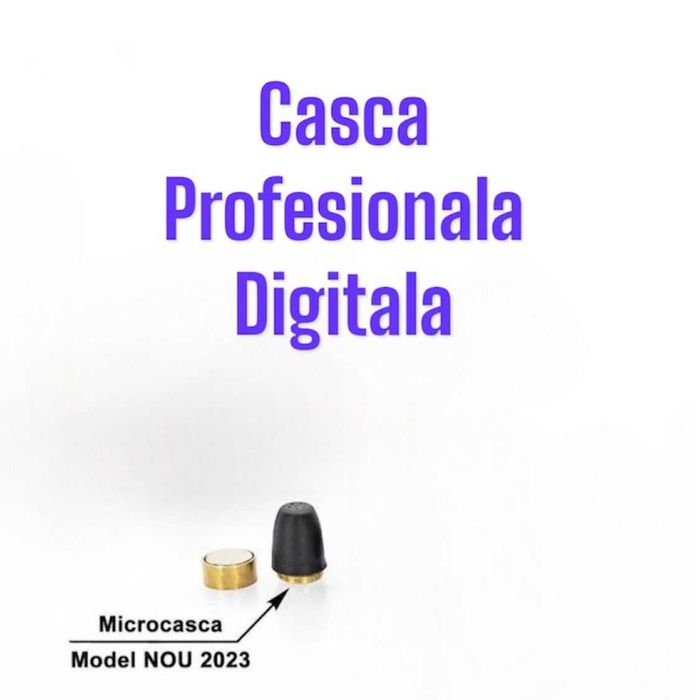 Casca de copiat DIGITALA-Casti de copiat PROFESIONALA Sistem Copiat
