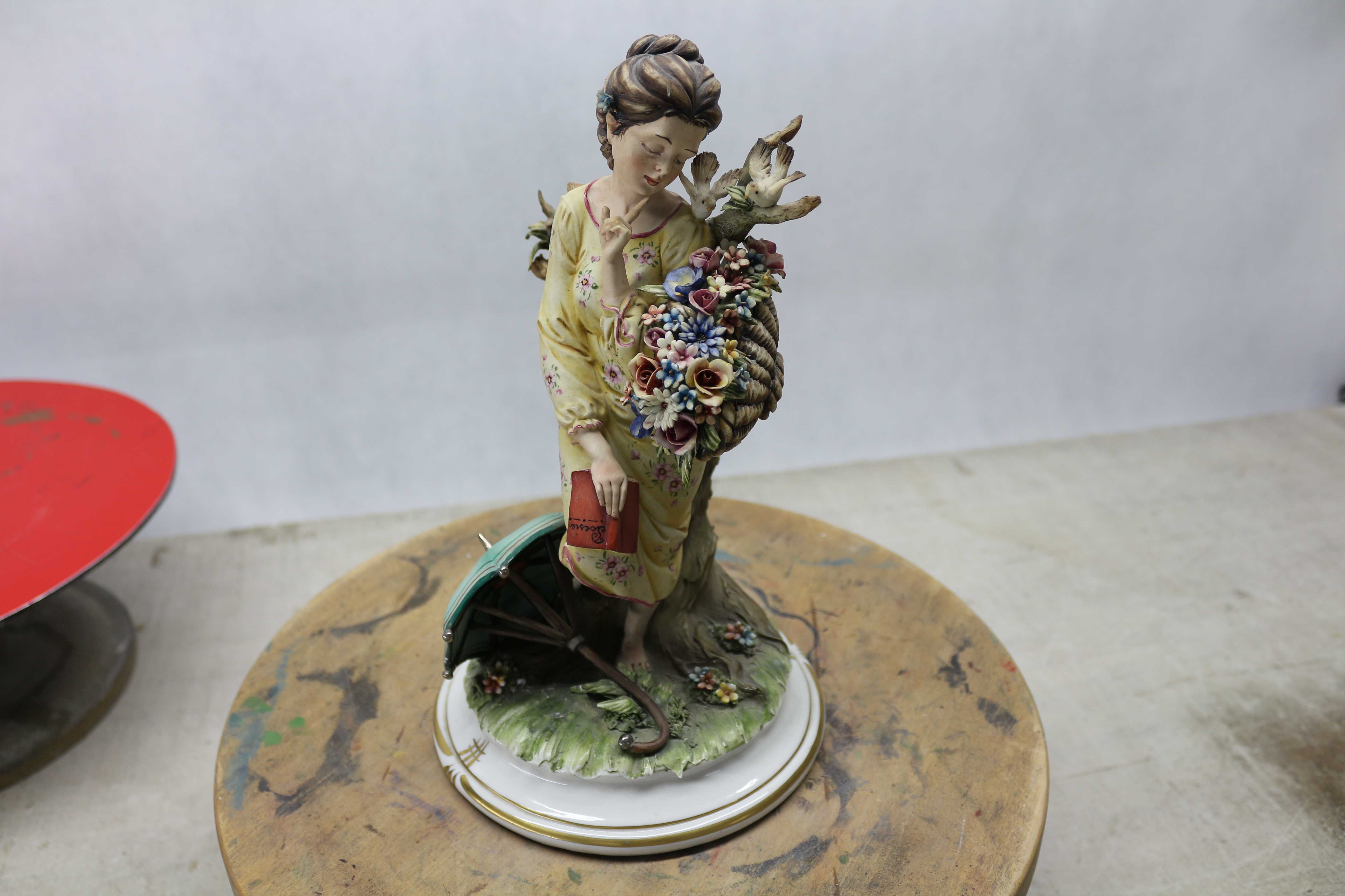 Статуэтка из фарфора Поэзия Италия Capodimonte