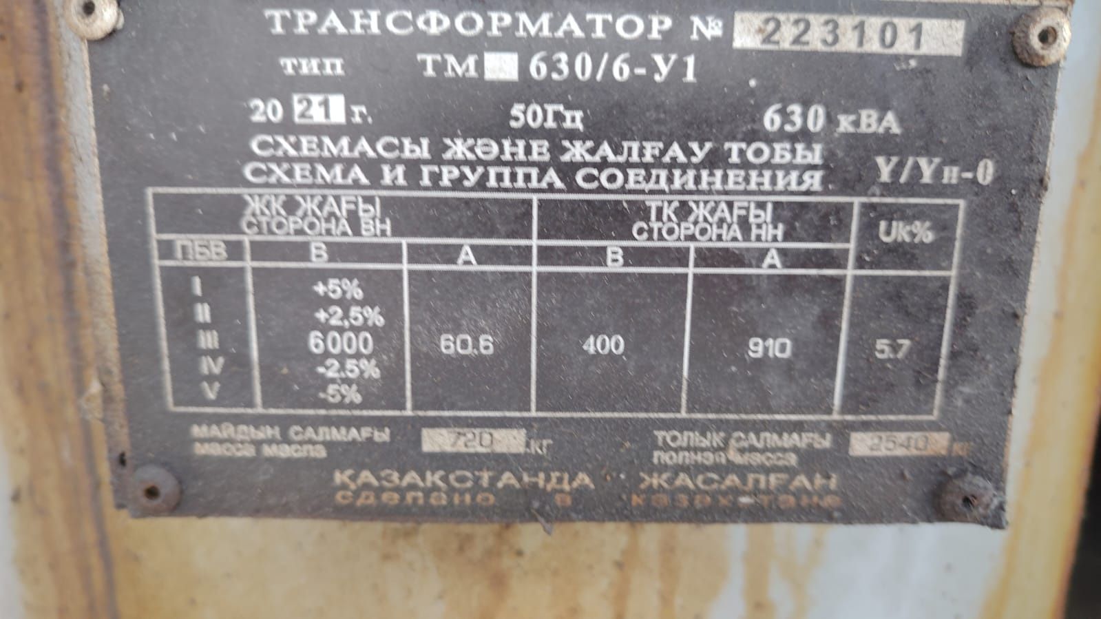Трансформаторы высокого
