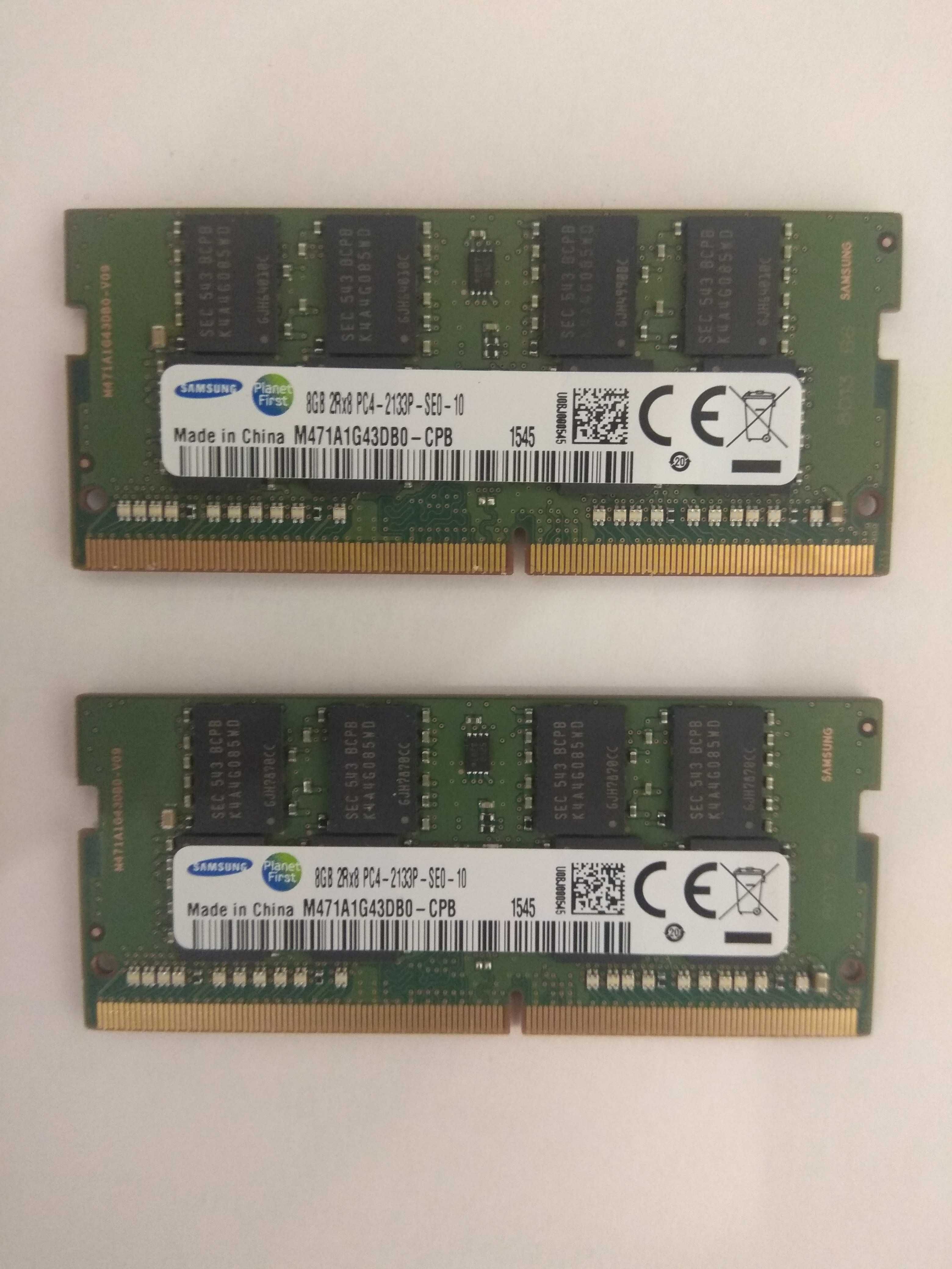 Продам ОЗУ Samsung 16GB (2*8) DDR4.