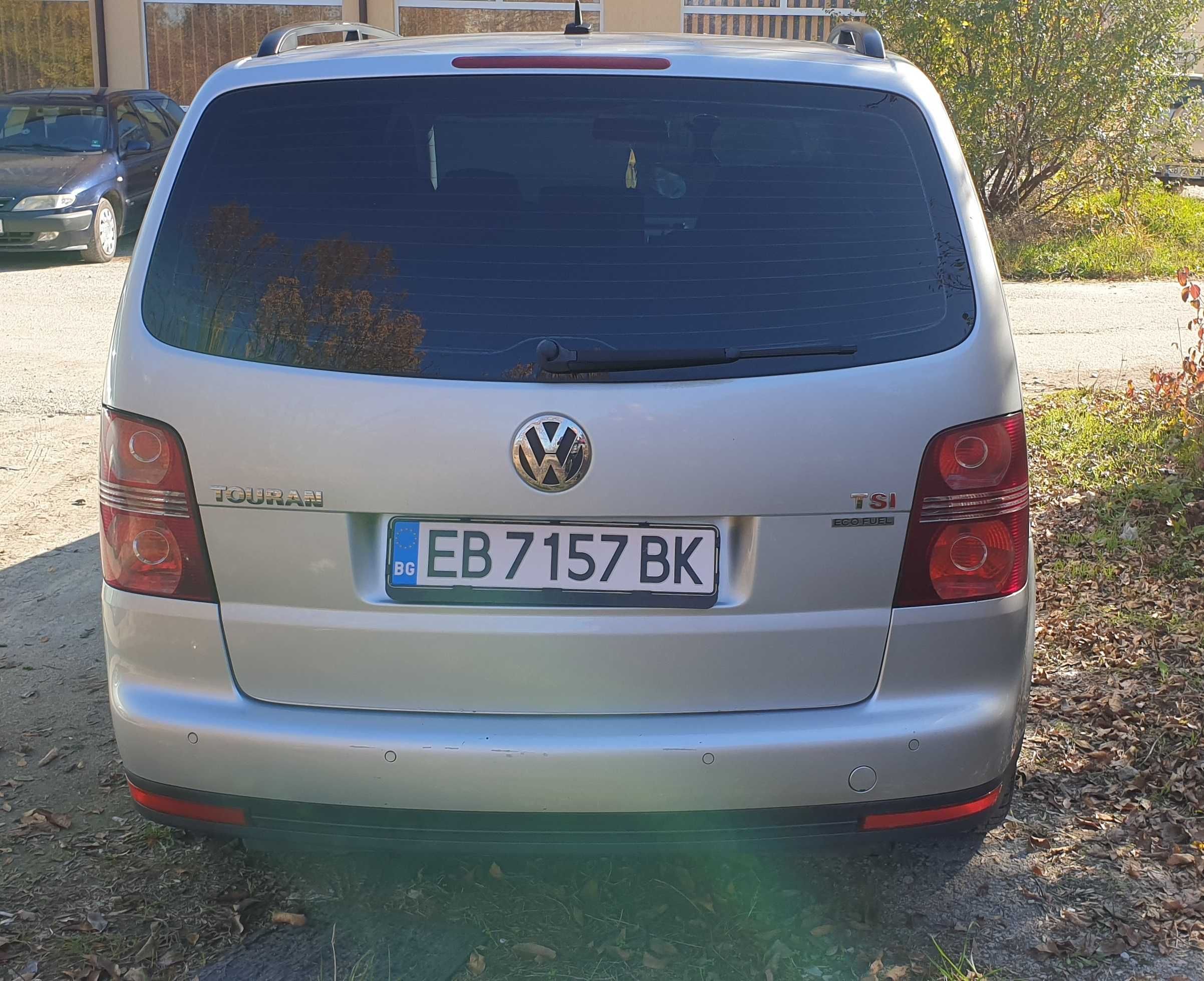 VW Touran 1,4 TSI METAN -бартер