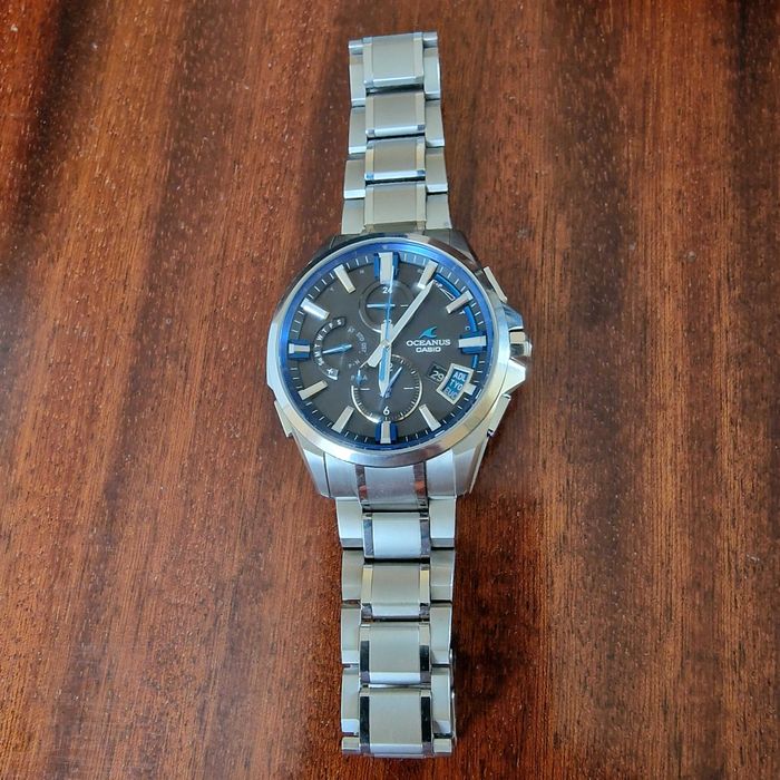 Мъжки часовник Casio Oceanus OCW-G2000-1AJF GPS,Bluetooth,Sapphire.