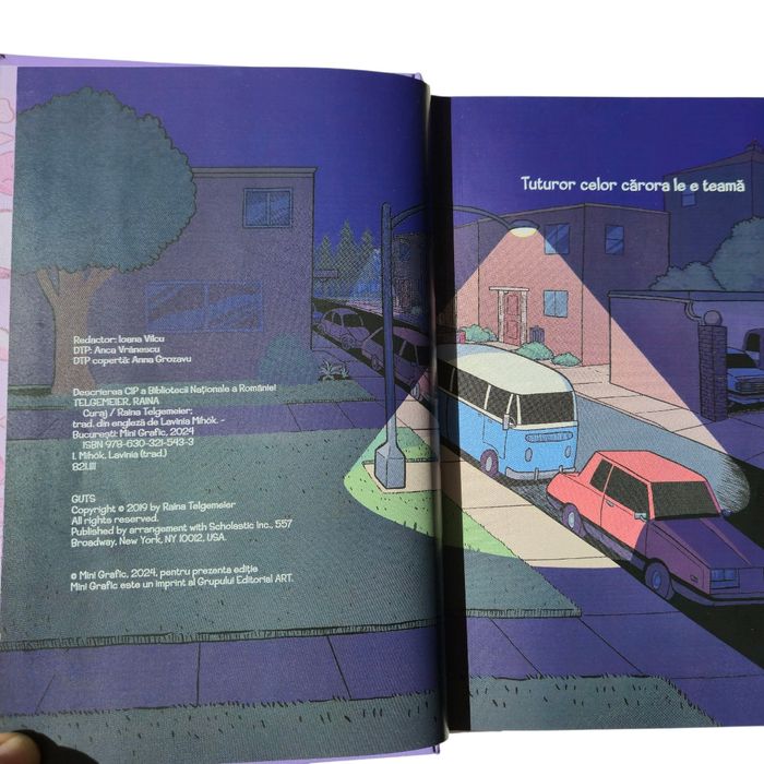 Curaj – Raina Telgemeier | Editura Arthur | miniGrafic | Cartonată