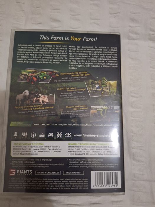Farming simulator 25 condiție perfecta