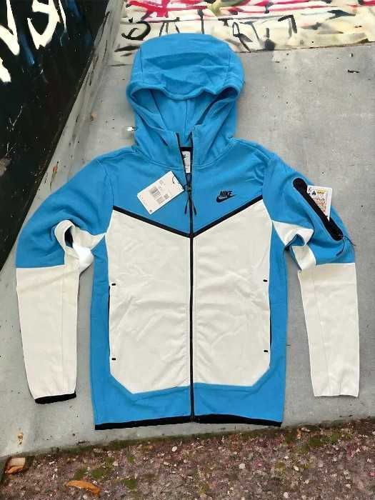 Trening Nike TECH Fleece Baby Blue / Set complet