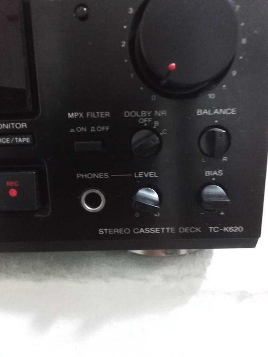Sony TC- K620 casette deck 3 capete, usa motorizata