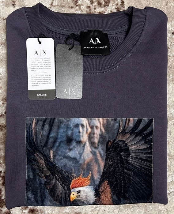 Vând bluza noua de bărbați Armani Exchange,bumbac