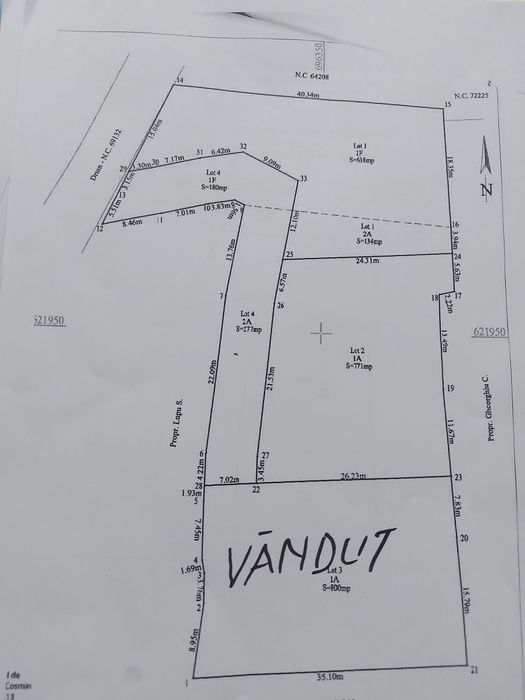 Teren intravilan Ciurea curent tras, fântâna