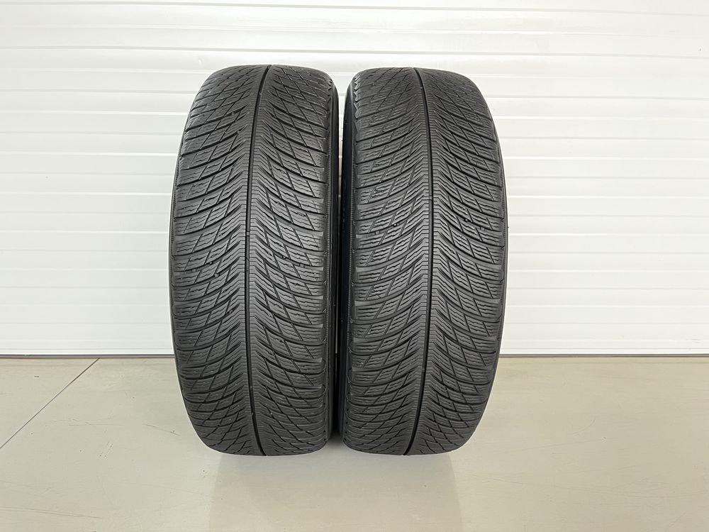 2бр зимни гуми 225/60/R18/Michelin pilot alpin5 SUV/dot2219/7.3мм