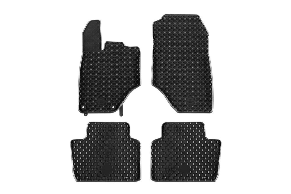 Гумени стелки за Peugeot 5008 след 2024 г (Hybrid),. Gumarny Zubri