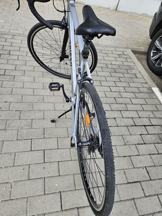 Bicicleta de sosea RC100 Gri TRIBAN