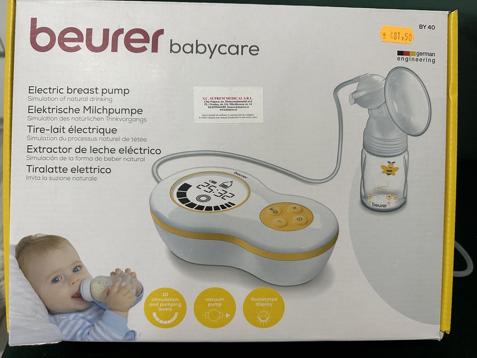 Vand Pompa pentru alaptare BY40-BEURER