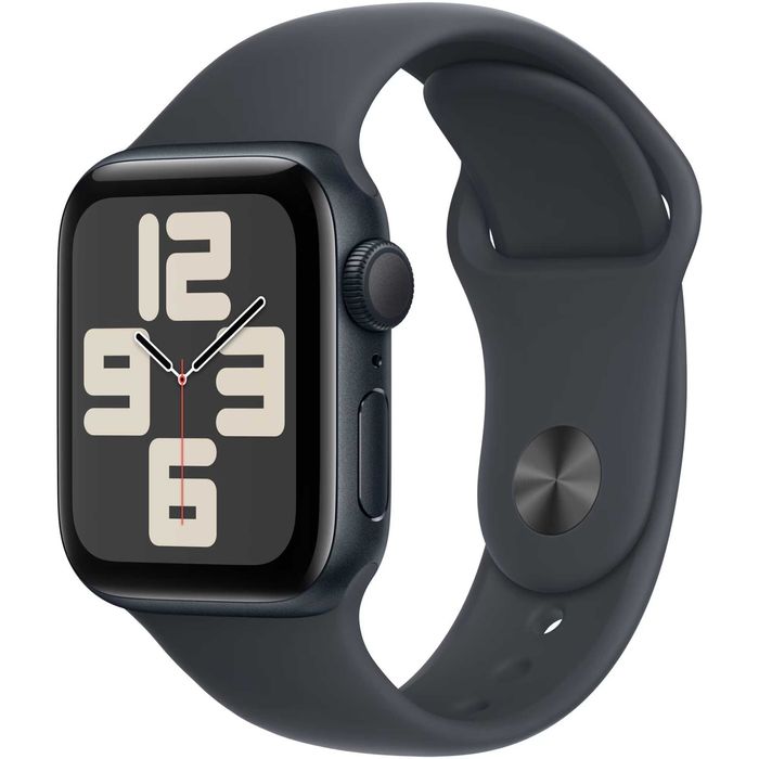 Apple Watch SE (2024), GPS, Carcasa Midnight Aluminiu 40mm (RESIGILAT)