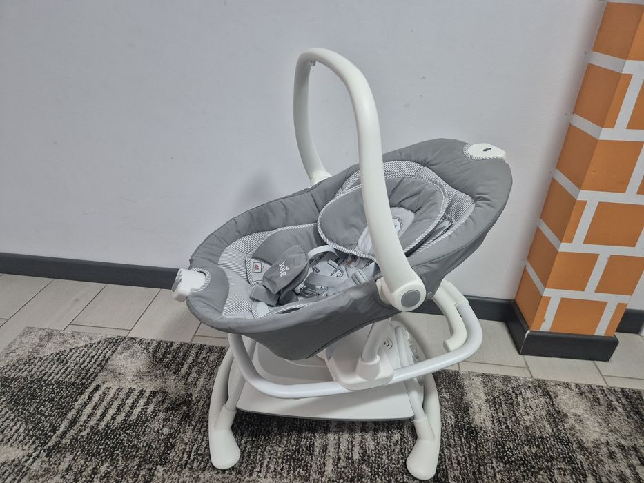Leagan si balansoar rotativ pentru bebelusi Joie Sansa 2 in 1 Portrait