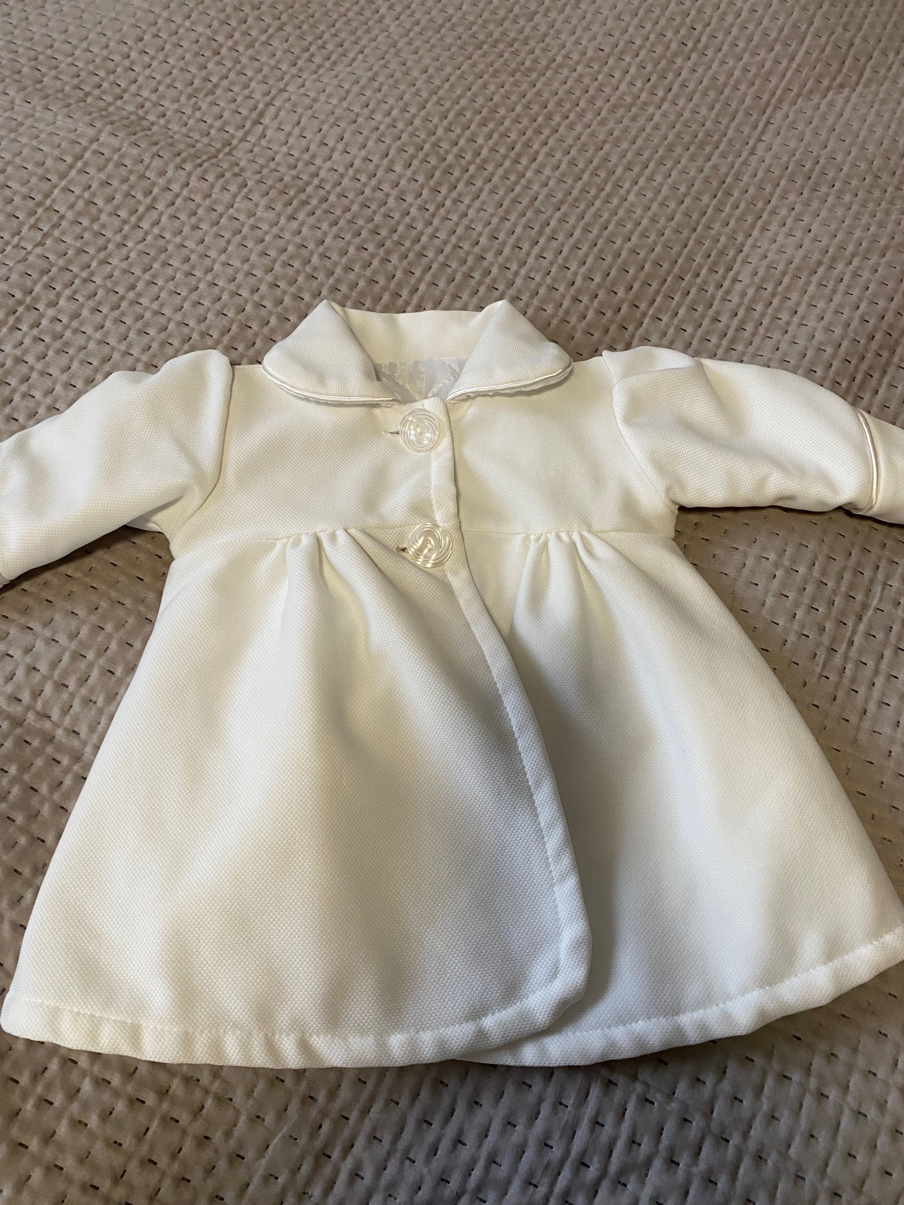 Palton elegant , ideal botez, 6-9 luni