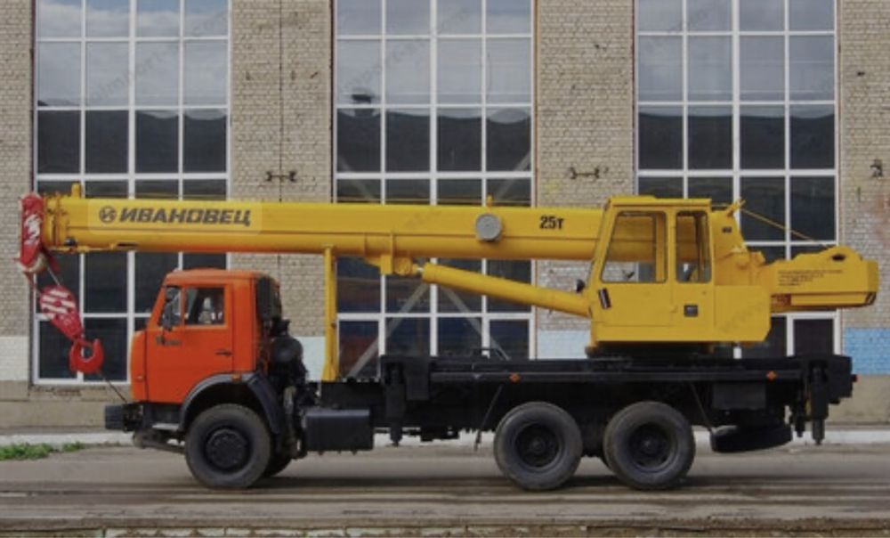 Услуги автокрана 25 тон
