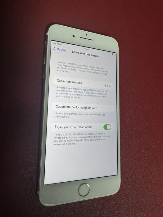 iPhone 7 Plus, 32GB, Rose Gold, liber rețea, stare excelentă