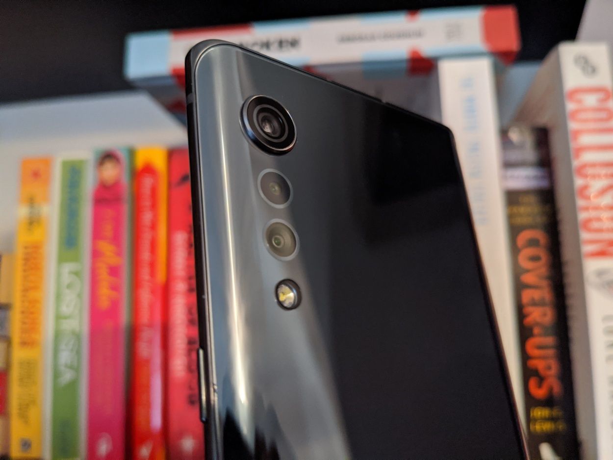 lg velvet 5g black