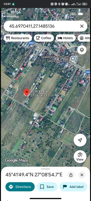 Vând teren Campineanca