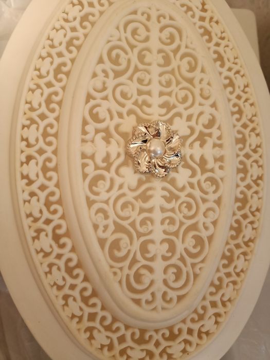 Шкатулка СССР 40 см ажурная большая