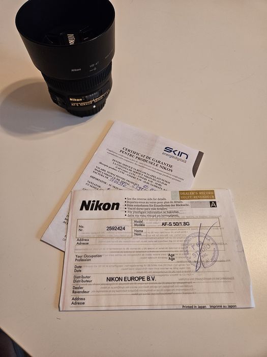 Obiectiv NIKKOR 50mm f/1.8G