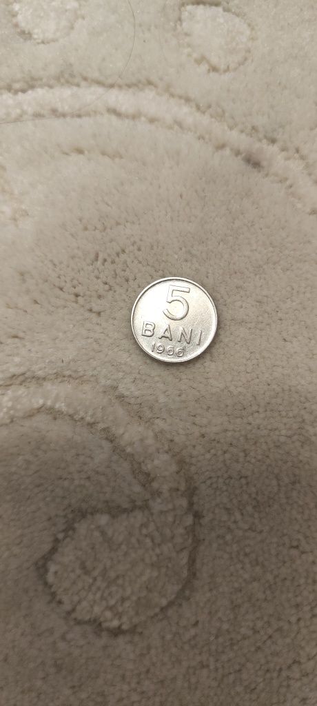 Moneda 5 bani 1966!