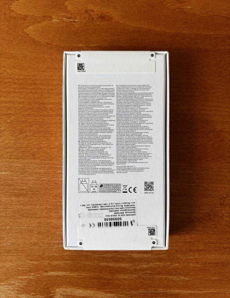 ЧИСТО НОВ Samsung A56 5G 256GB