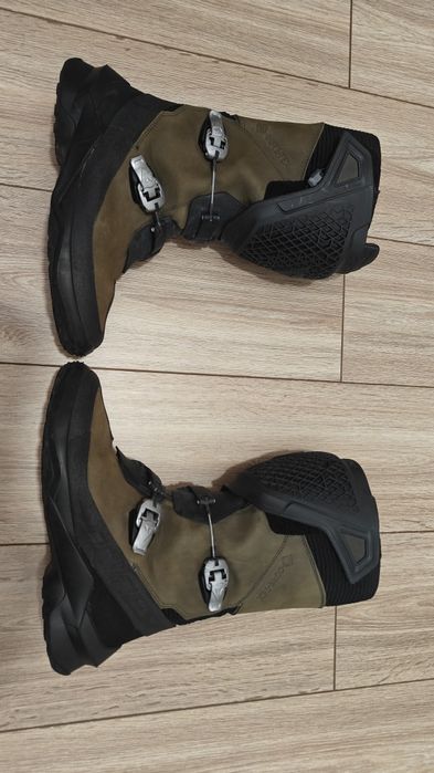 Cizme Moto Marimea 42 Dainese Seeker Gore-tex - Black/army-green