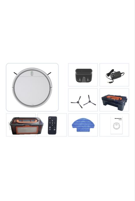 Робот-пылесос черный