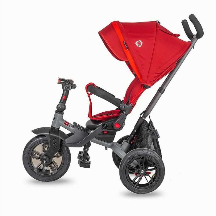 Tricicleta multifunctionala Coccolle Pianti, roti cauciuc, reversibila