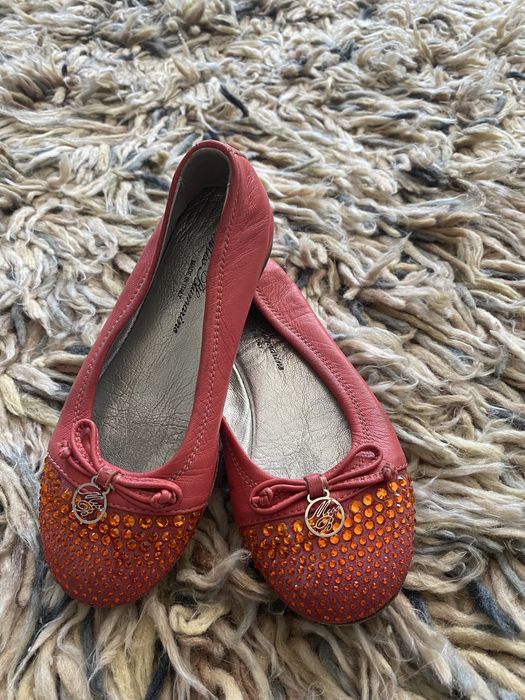 Официални обувки, тип балеринки за госпожици Miss Blumarine