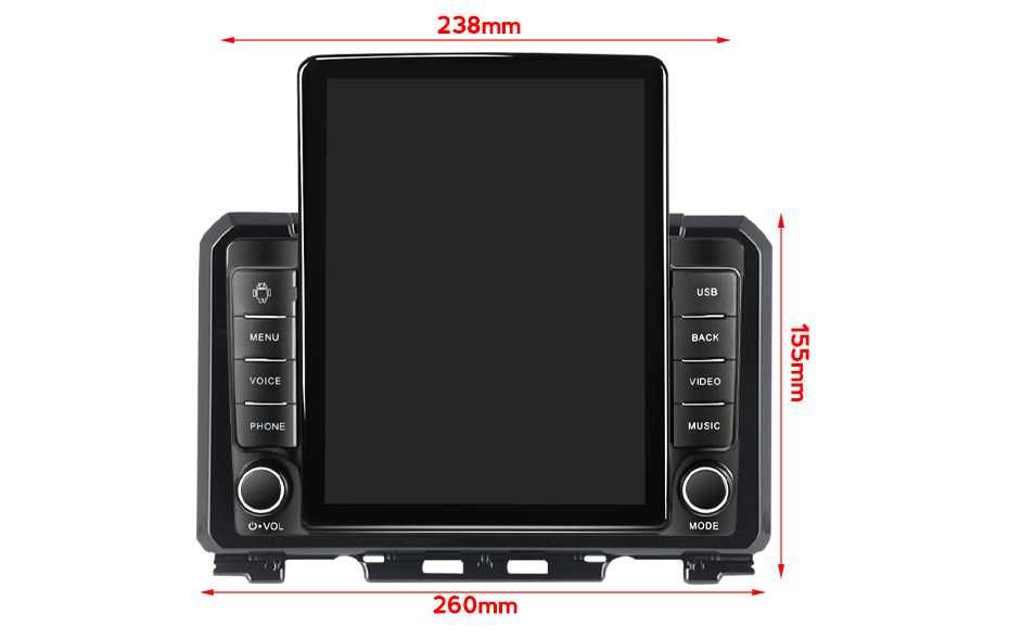 Navigatie Suzuki Jimny 2018 - 2022 Ecran TESLA 9.7 inch 4GB RAM