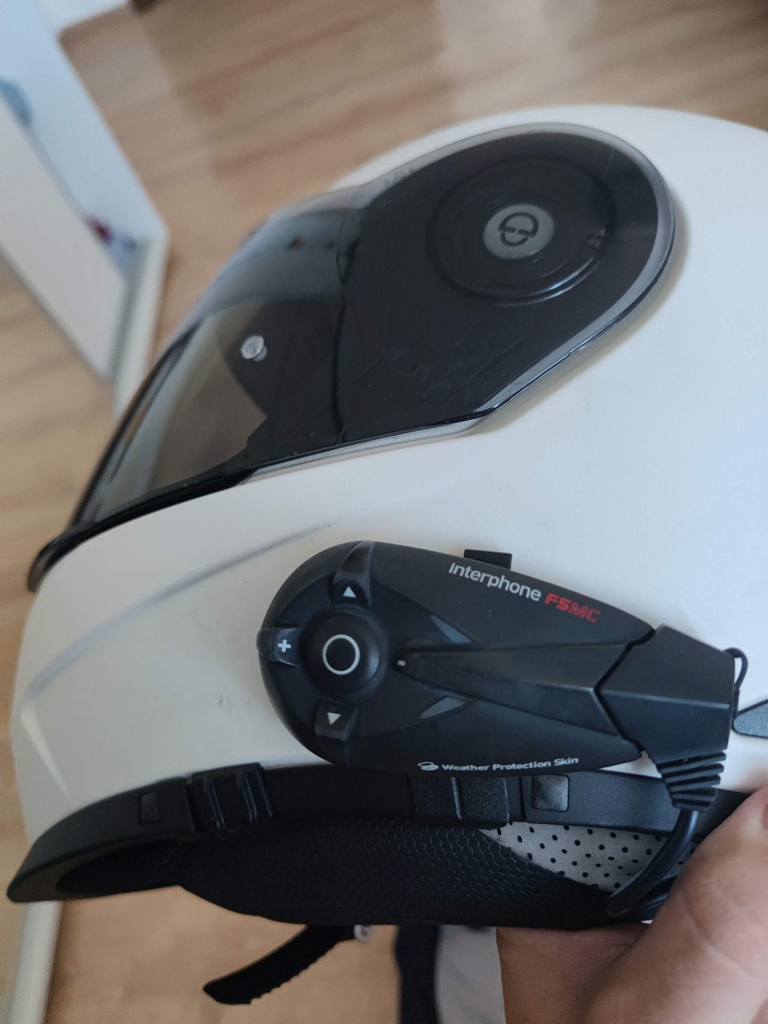 Casca motocicleta Schubert s2 si interphone f5mc
