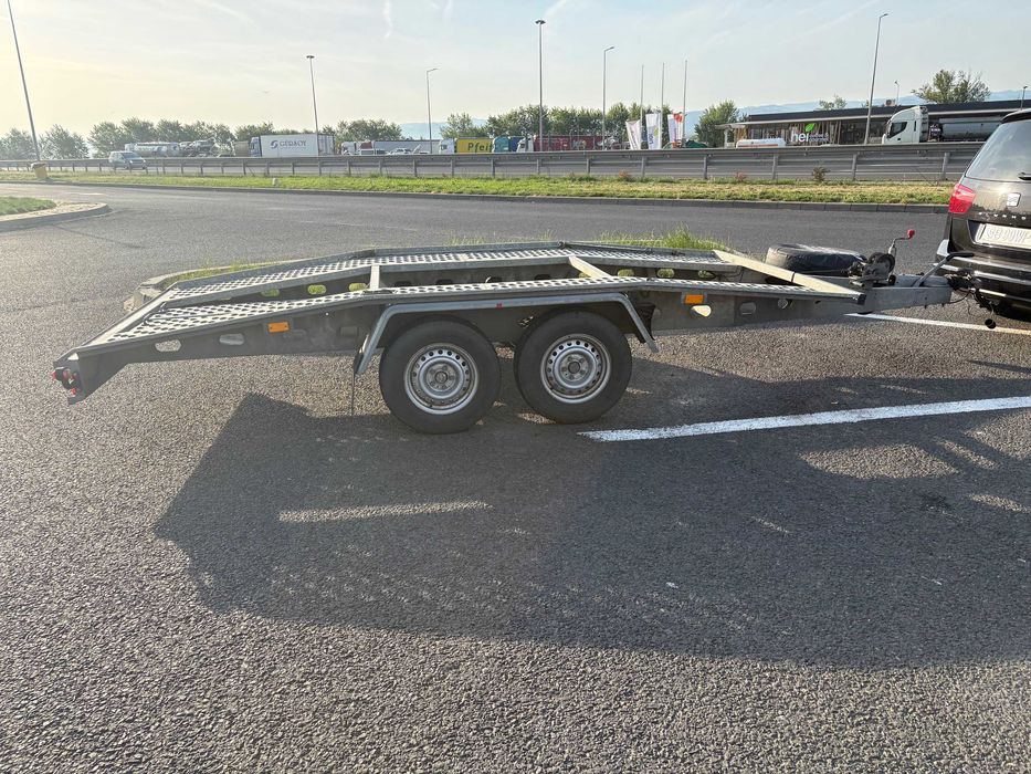 Platforma auto Trailer Remorca Gala Siriusz 4 m 2t
